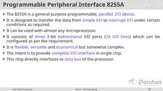 Comprehensive Guide to 8085 Microprocessor I/O Interfacing and ...