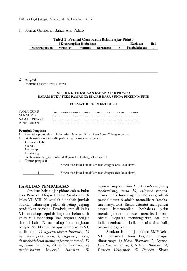 Bahan Ajar Bahasa Sunda