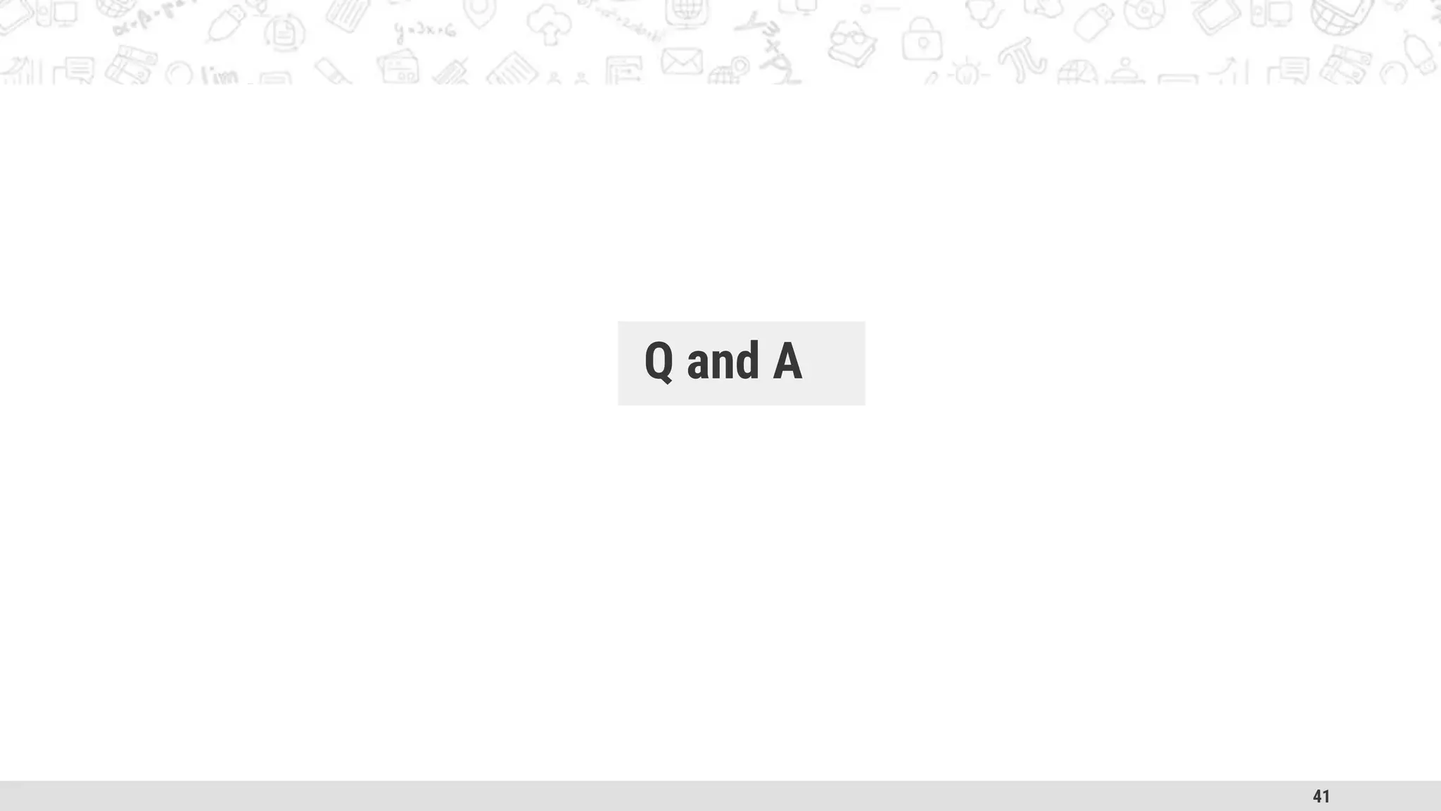41 Q and A 