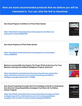 Aws Cloud Projects Ivo Pinto Pedro Santos | PDF