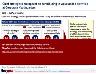 Chief Strategy Officer (CSO) Defined | PDF