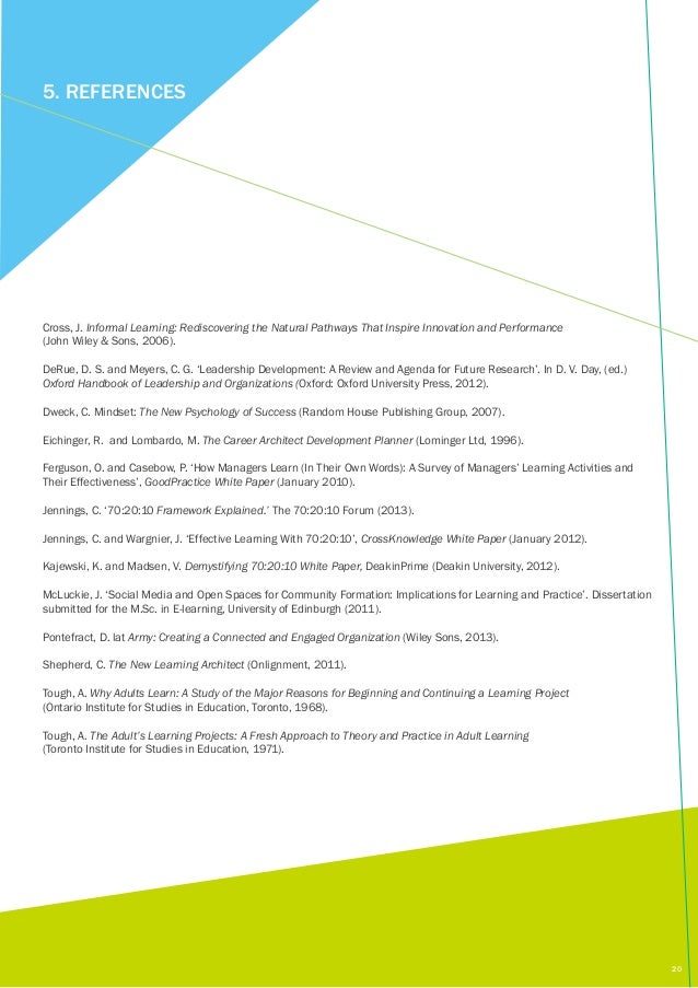 Lominger Career Architect Development Planner