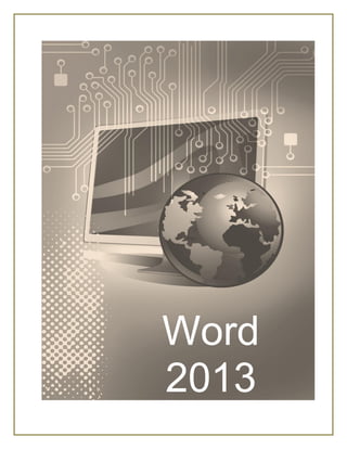 Word
2013
 