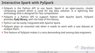 Comprehensive Introduction to Apache Spark and PySpark for Big Data ...