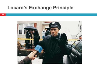 Locard's Exchange Principle
84
 