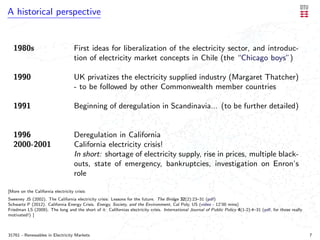 Comprehensive Overview of Electricity Markets and Renewable Energy ...