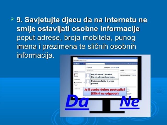 Savjeti Za Roditelje-Internet Savjeti Za Roditelje-Internet