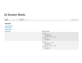 UI Screen Shots
 