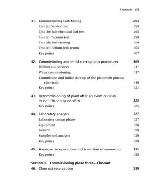 Process Plant Commissioning Handbook.pdf Chemical and Process Plant Commissioning Handbook. A Practical Guide to ...