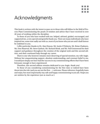 Chemical and Process Plant Commissioning Handbook. A Practical Guide to ...