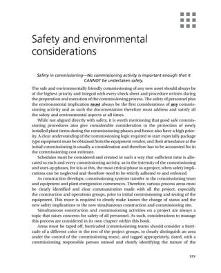Chemical and Process Plant Commissioning Handbook. A Practical Guide to ...