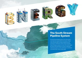 South Stream Map South Stream Offshore Pipeline Brochure | PDF