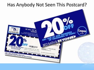 Has Anybody Not Seen This Postcard?
 