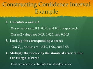 Point and Interval Estimation | PPTX