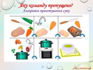 3 клас 19 урок. Пошук пропущених дій в знайомій послідовності. Складові частини об’єктів. Схема складу. Зв’язки у схемах.(за оновленою програмою 2016 р.)