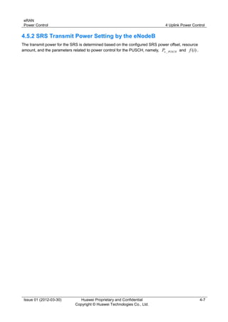 Transmit Power Setting Control Potencia | PDF