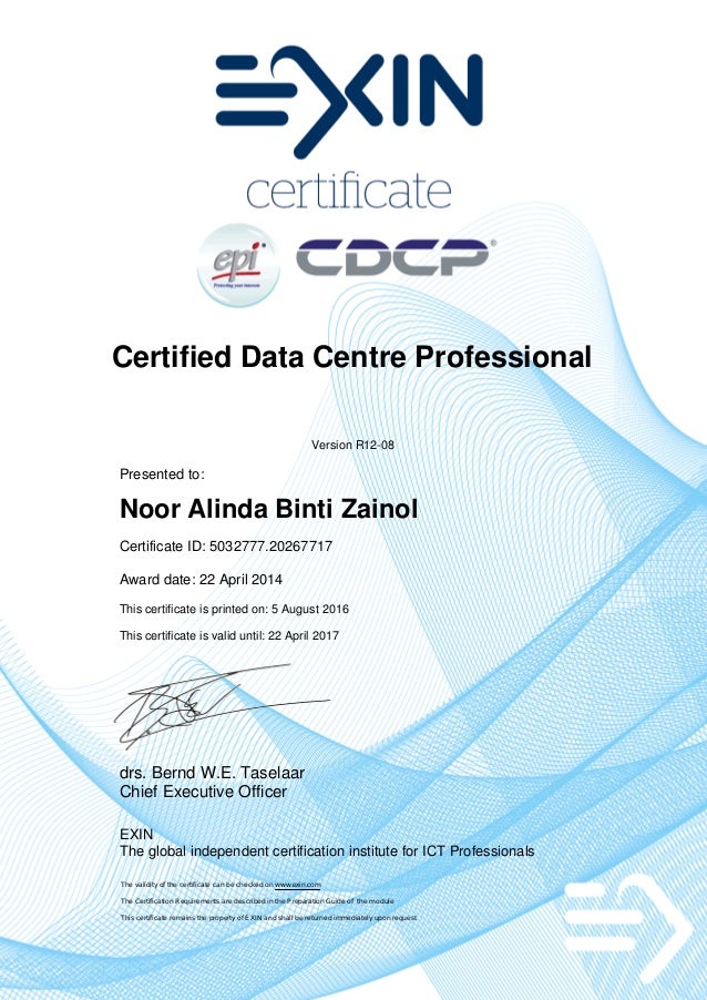 CDCP Übungsmaterialien