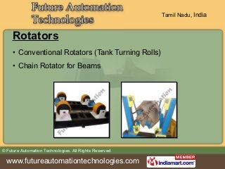 Welding Automation Equipment by Future Automation Technologies, Chennai 