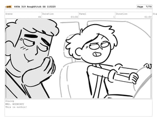 Scene
46
Duration
03:00
Panel
1
Duration
01:00
Dia
Dialog
MRS. BOONCHUY
This is nothin!
440A 319 RoughPitch DD 110220 Page 7/70
 