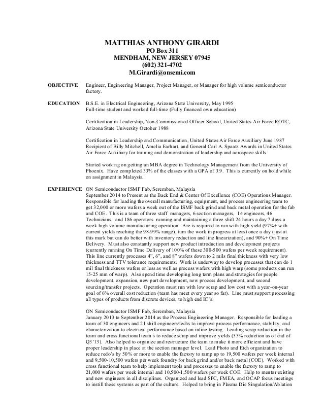 resume 032515
