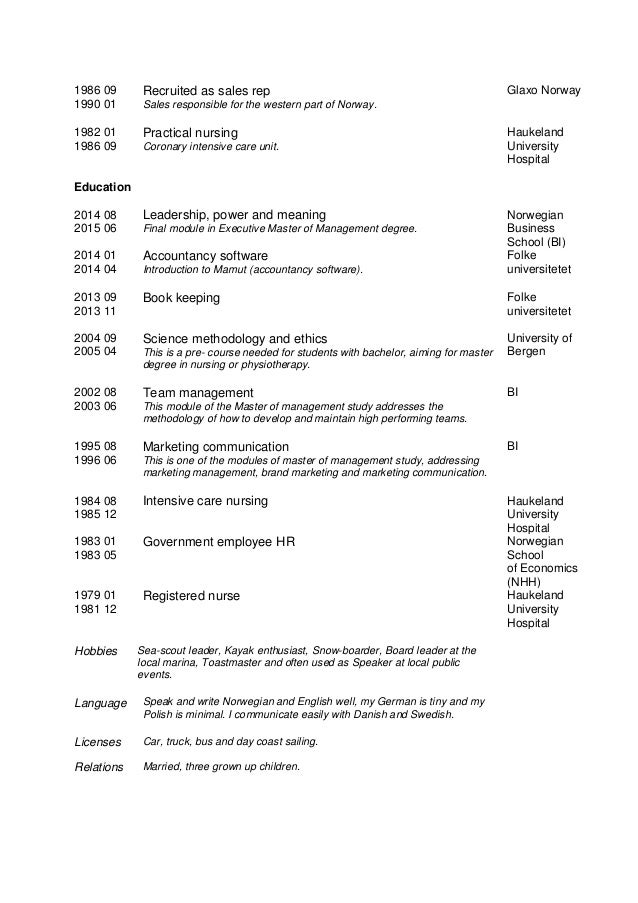 Como Presentar Un Cv
