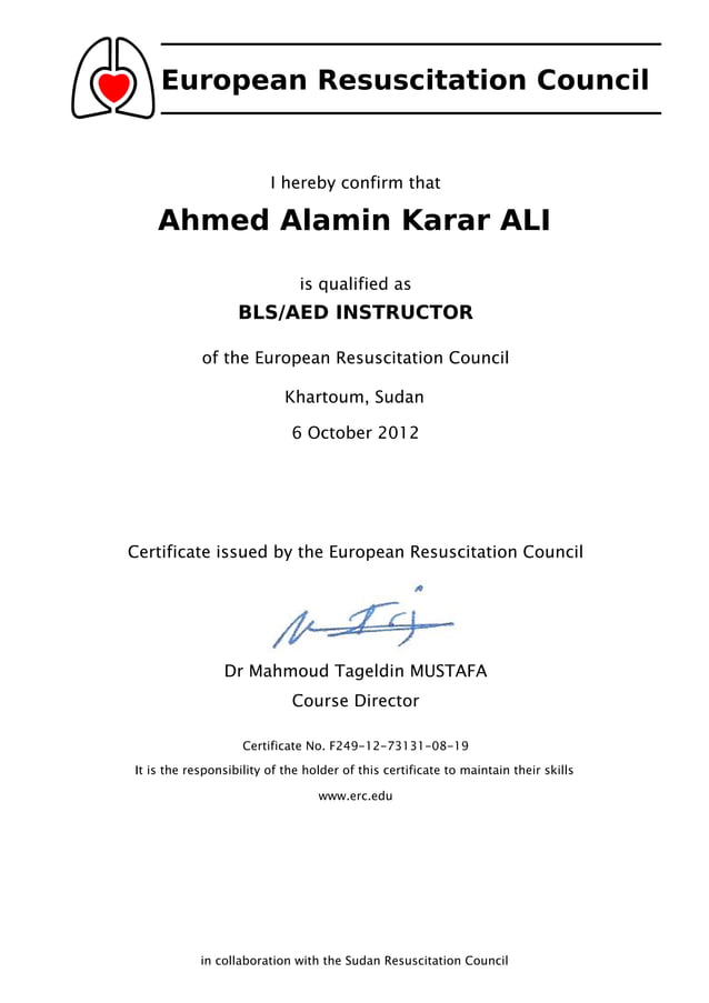 ERC_certificates_and_letters_1450289948 | PDF | Education