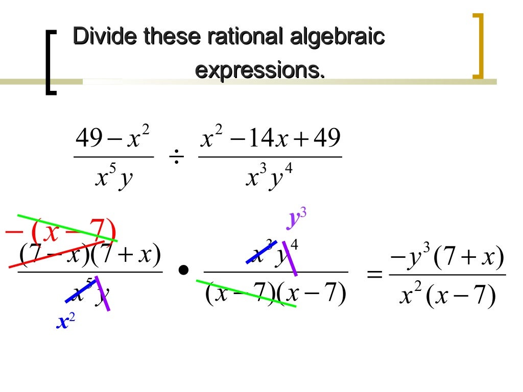 31 algebraic fractions (1)
