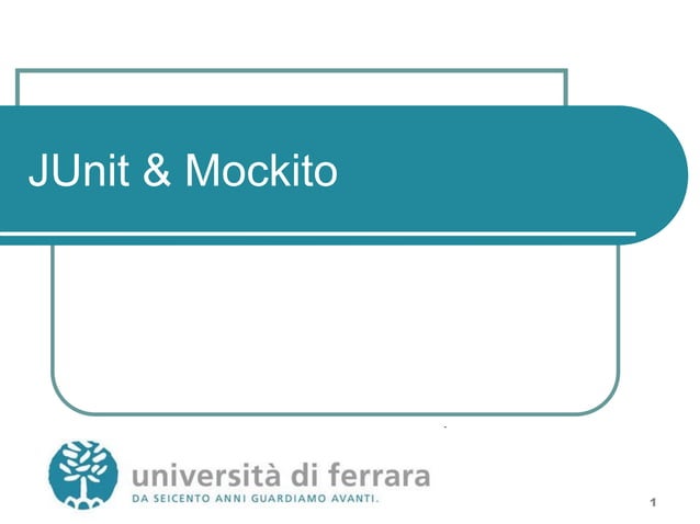 31b - JUnit and Mockito.pdf