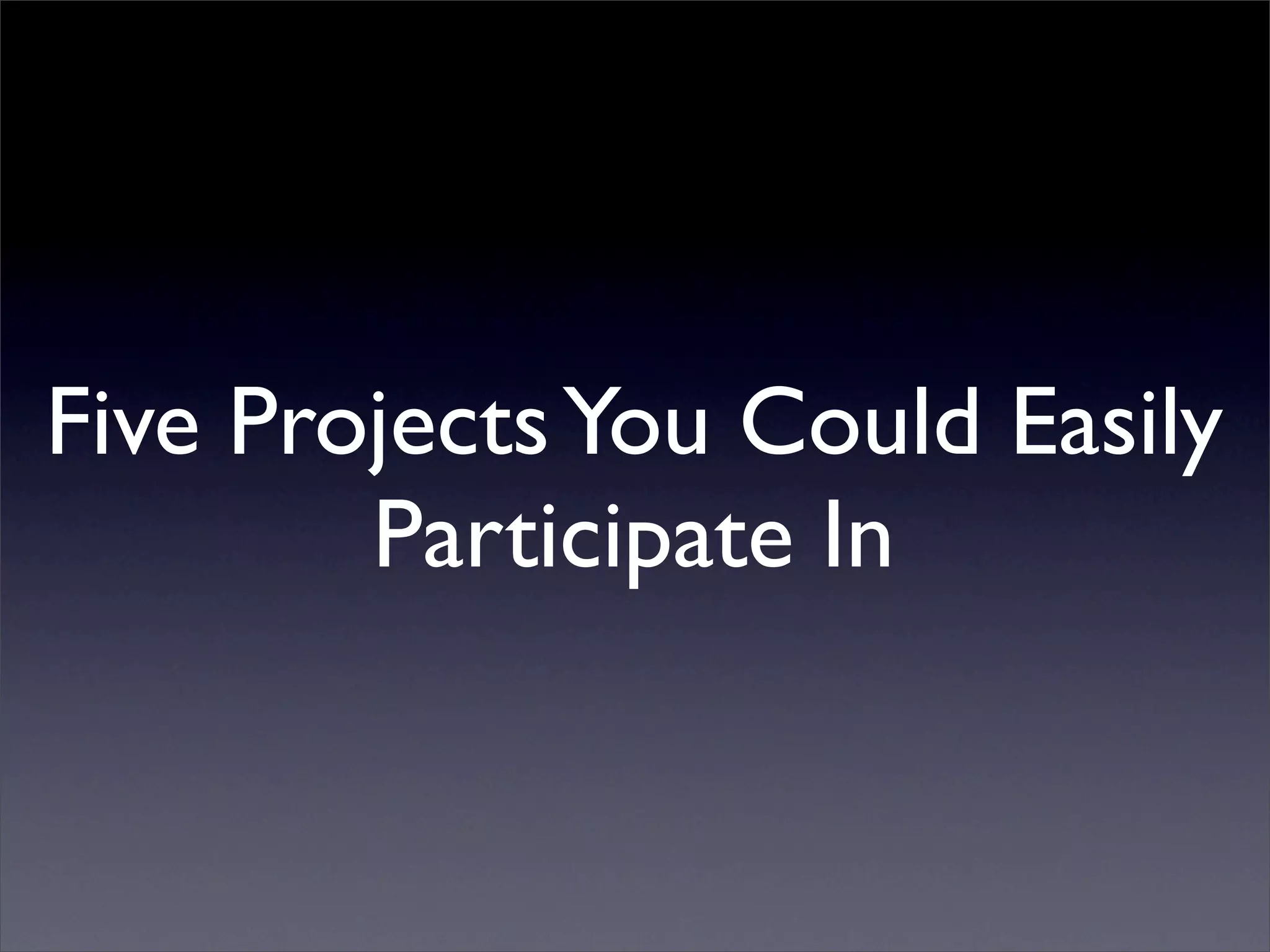 David Recordon's Presentation at eComm 2008