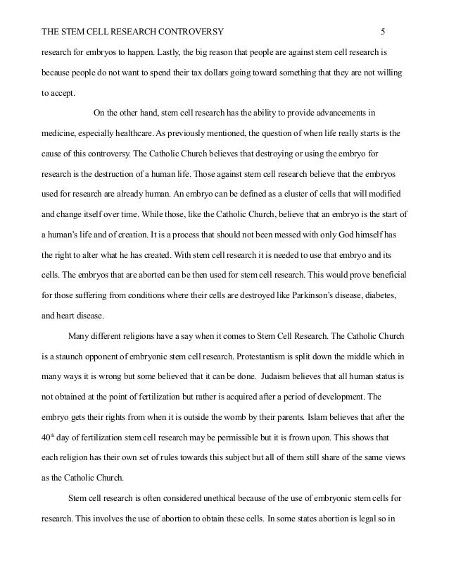 Analysis And Synthesis Essay The Stem Cell Research Controversy Jane Eyre Essay Thesis also Essay On Photosynthesis Hcs Stem Cells Paper Modern Science Essay