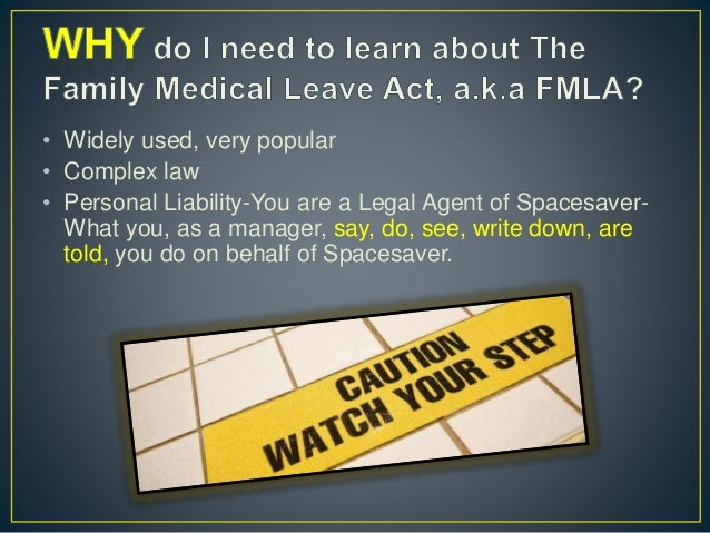 the family and medical leave act essay The family and medical leave act (fmla) was signed into law in 1993 in response to a growing national concern about balancing work and family responsibilities. the family and medical leave act essay The family and medical leave act (fmla) was signed into law in 1993 in response to a growing national concern about balancing work and family responsibilities.