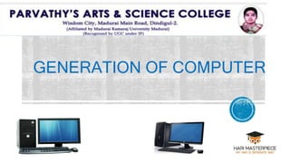 GENERATION OF COMPUTER
 