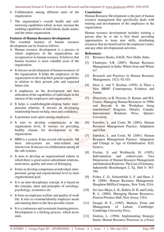Human Resource Development in the Context of Globalization | PDF
