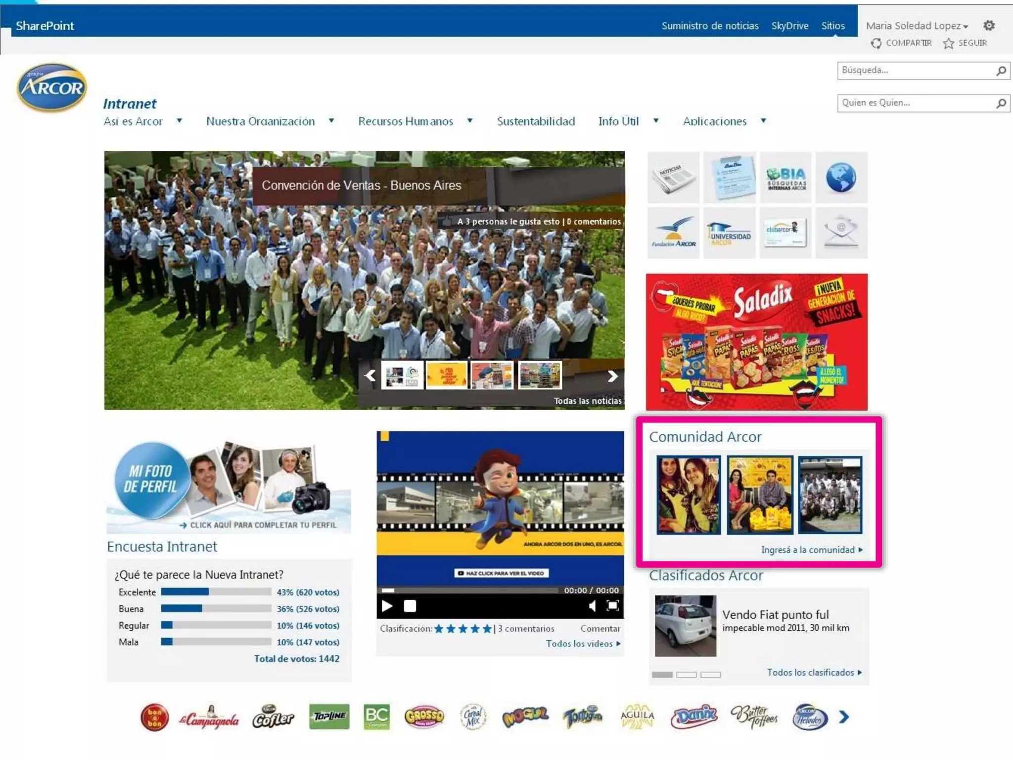 Twitter: @DWG
www.digitalworkplacegroup.com
Arcor –
Links to community pictures/activities
 