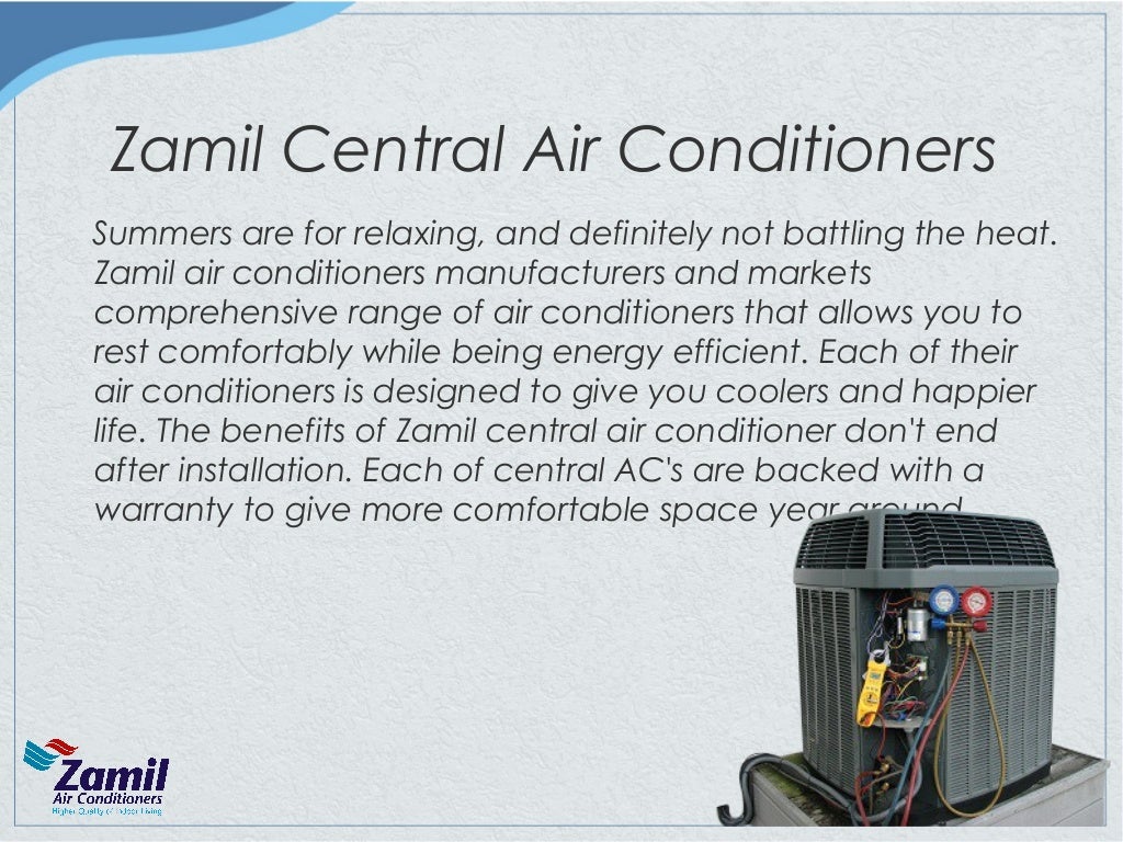 Zamil AC India Central Air Conditioner!