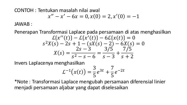 Transformasi Laplace Bag 1