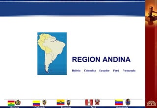 Bolivia Colombia Ecuador Perú Venezuela
Perú
REGION ANDINA
 