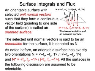Orientable Integrals 31 surface integrals and flux | PPT