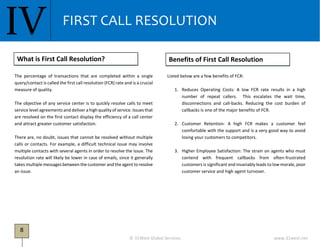 White Paper on Call Center Metrics (31West Knowledge Series) | PPT