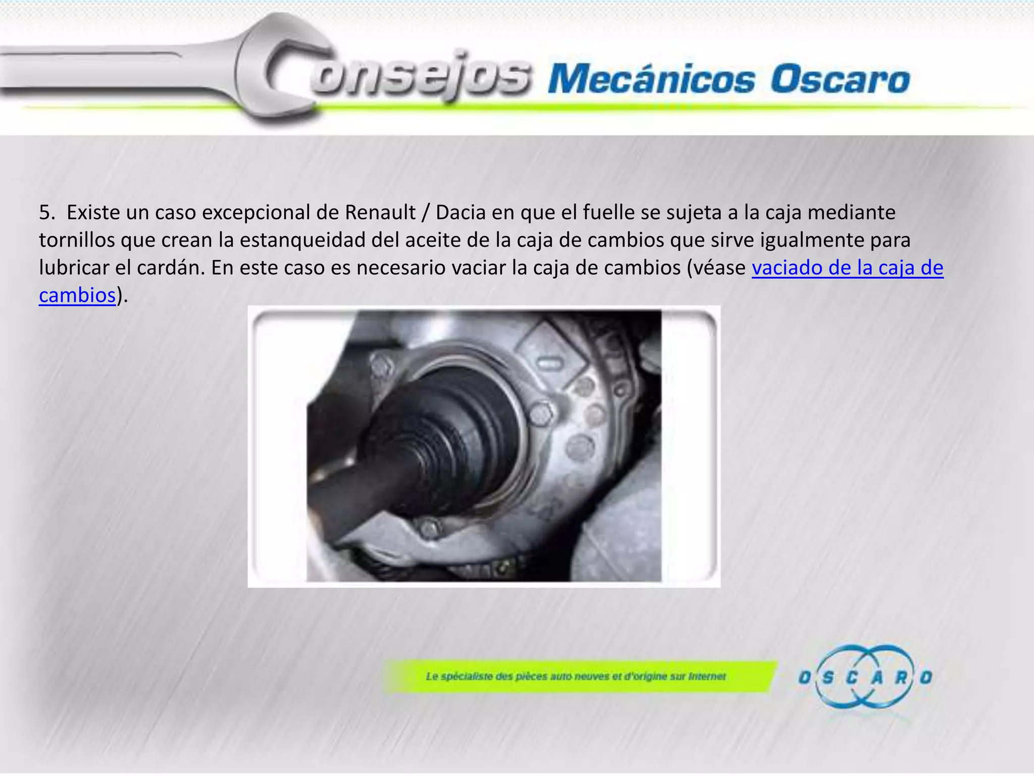 32. consejo cardan montaje y desmontaje | PPTX