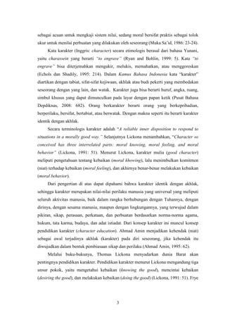 32. pendidikan karakter dalam keluarga perspektif islam | PDF