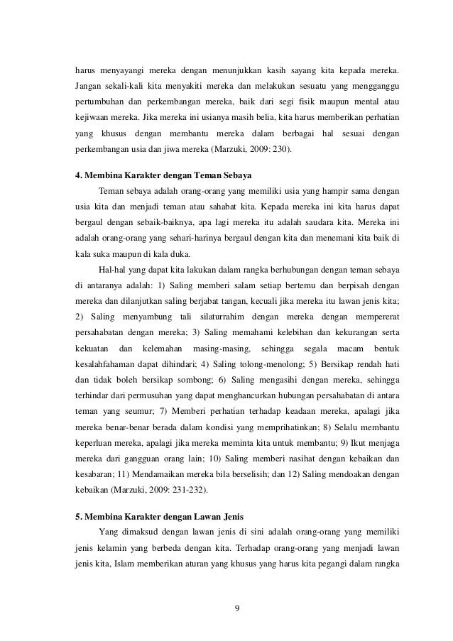 Pdf Pendidikan Karakter Dalam Perspektif Pendidikan Islam Pdf Pendidikan Karakter Dalam Perspektif Pendidikan Islam