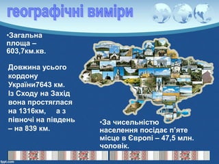 32. Україна на карті світу