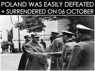 32.1 HITLER`S LIGHTNING WAR