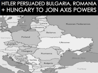 32.1 HITLER`S LIGHTNING WAR