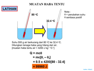 32 Muatan Haba Tentu