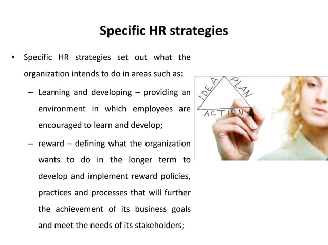 Types Of Hr Strategies Specific Hr Strategies Strategic Human 