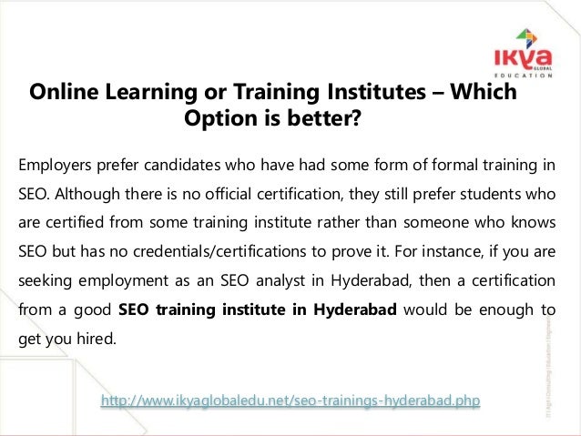 More options for learning online