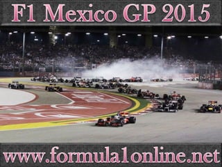 live Mexico F1