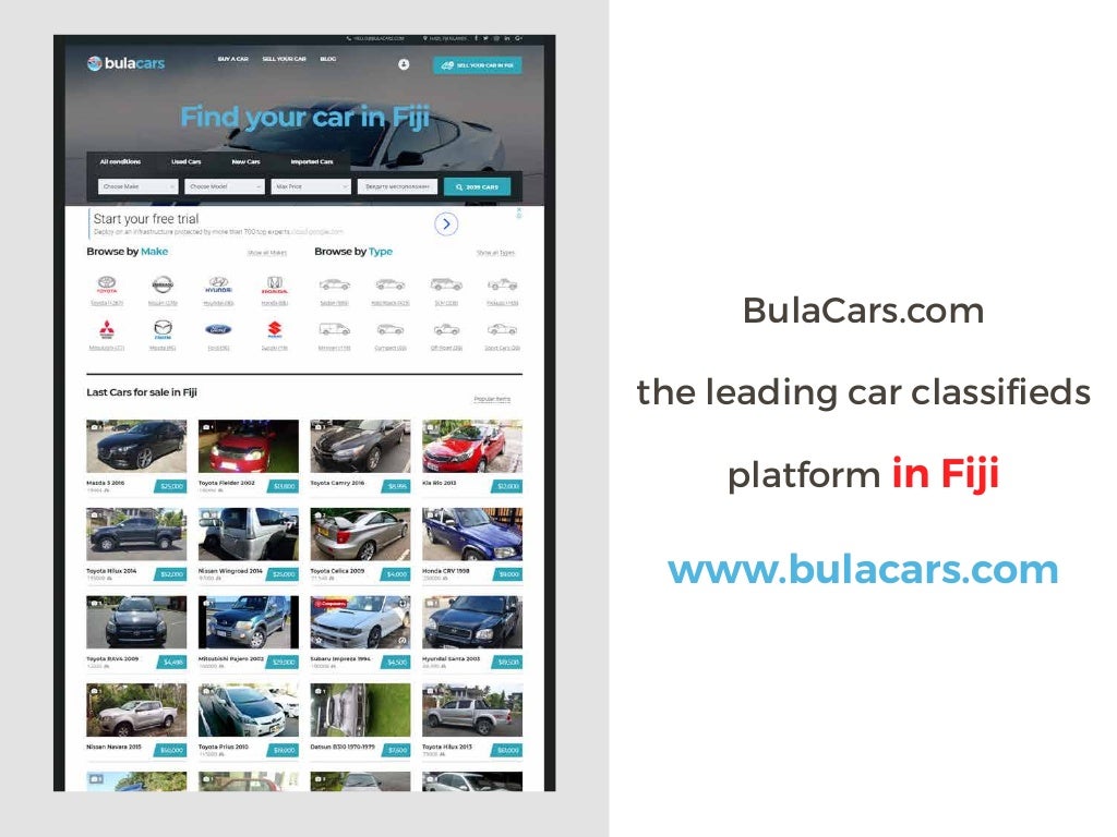 The top 10 most popular cars in Fiji